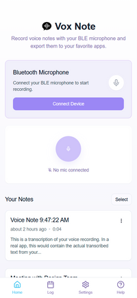 VOX MIC - Click to Record