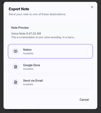 VOX MIC - Click to Record